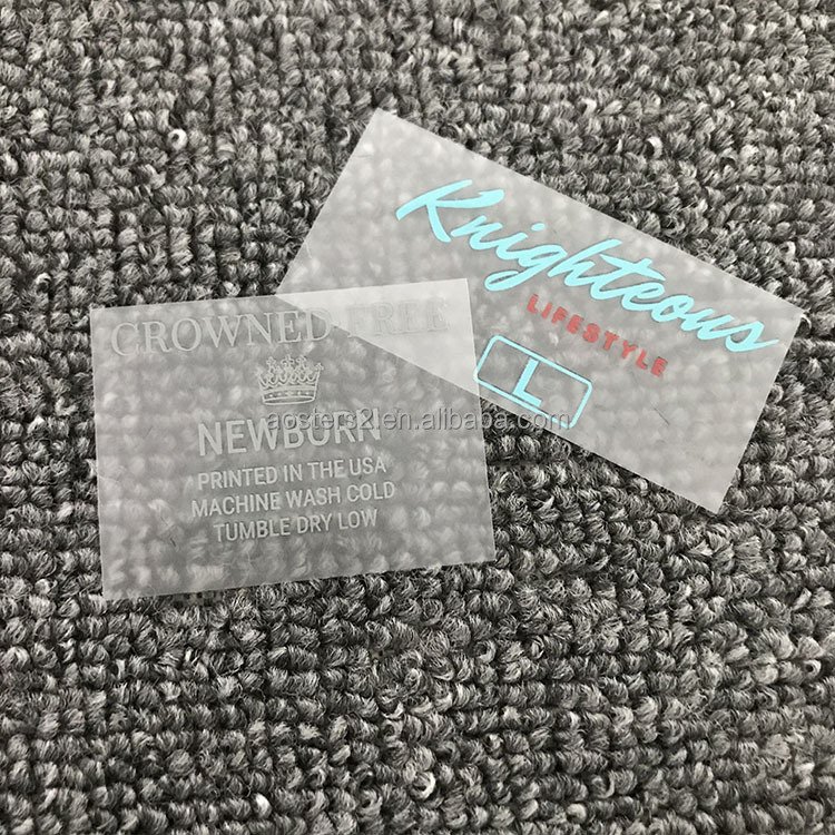 Custom Transfer Printing Heat Garment Label Heat Transfer Sticker Print Transfers for T Shirt