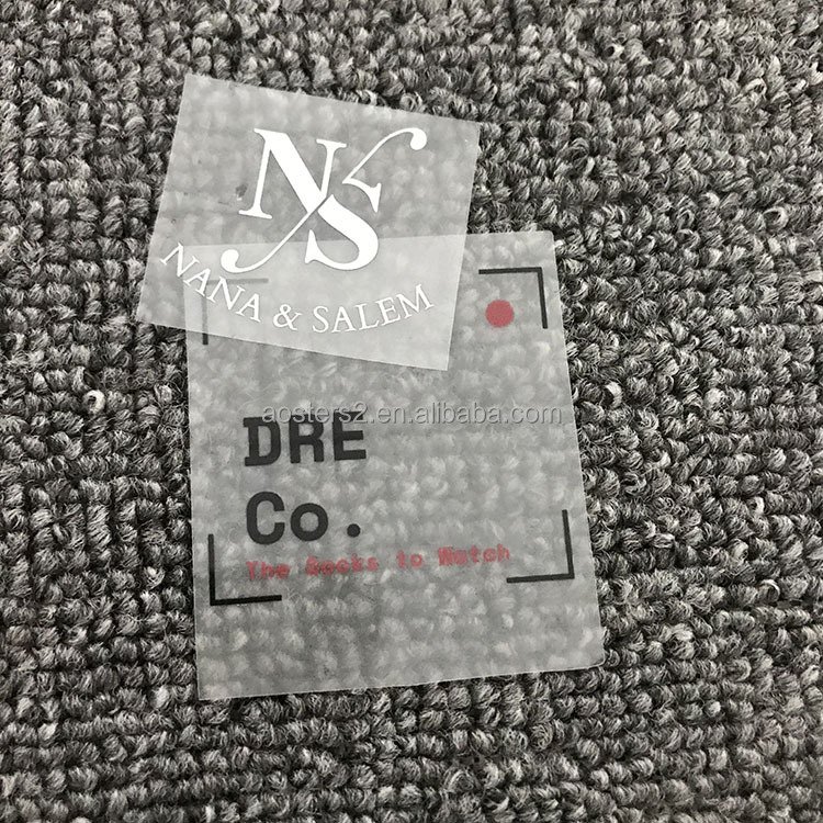 Custom Transfer Printing Heat Garment Label Heat Transfer Sticker Print Transfers for T Shirt