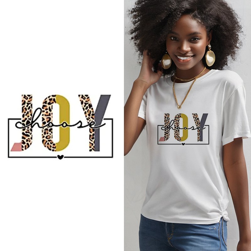 Wholesale Cheap Custom Logo Transfer Printing Clothing Labels T Shirt Stickers With Plastisol DTF Thermal Transfer Sticker