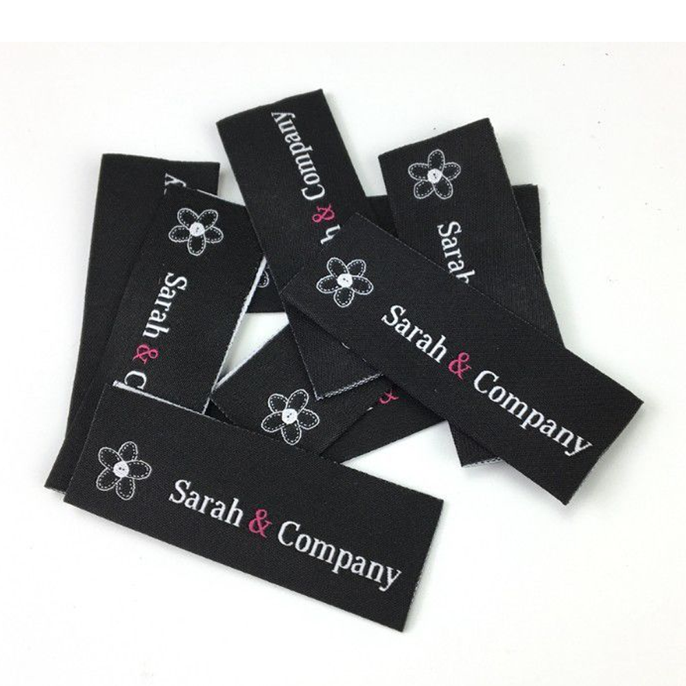 Quick Customized Clothing Clothing T-Shirt Collar Label Label Printed Logo Sticker for Garment Embroidery Label