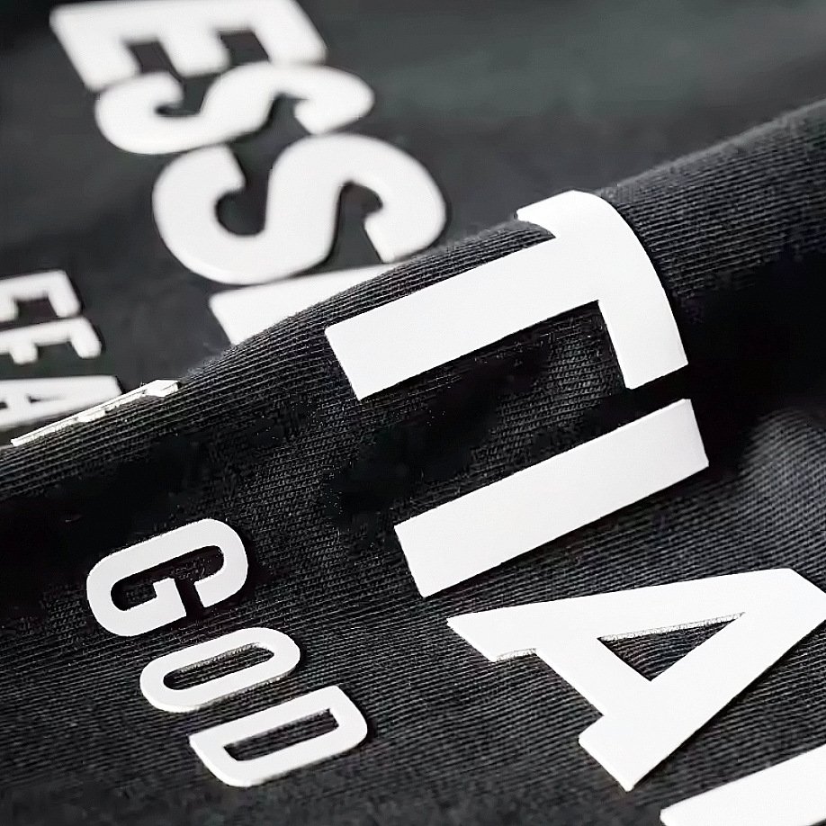 Custom Logo 3D thickness silicone heat transfer printing label heat press labels for T-shirt Hoodie Clothing