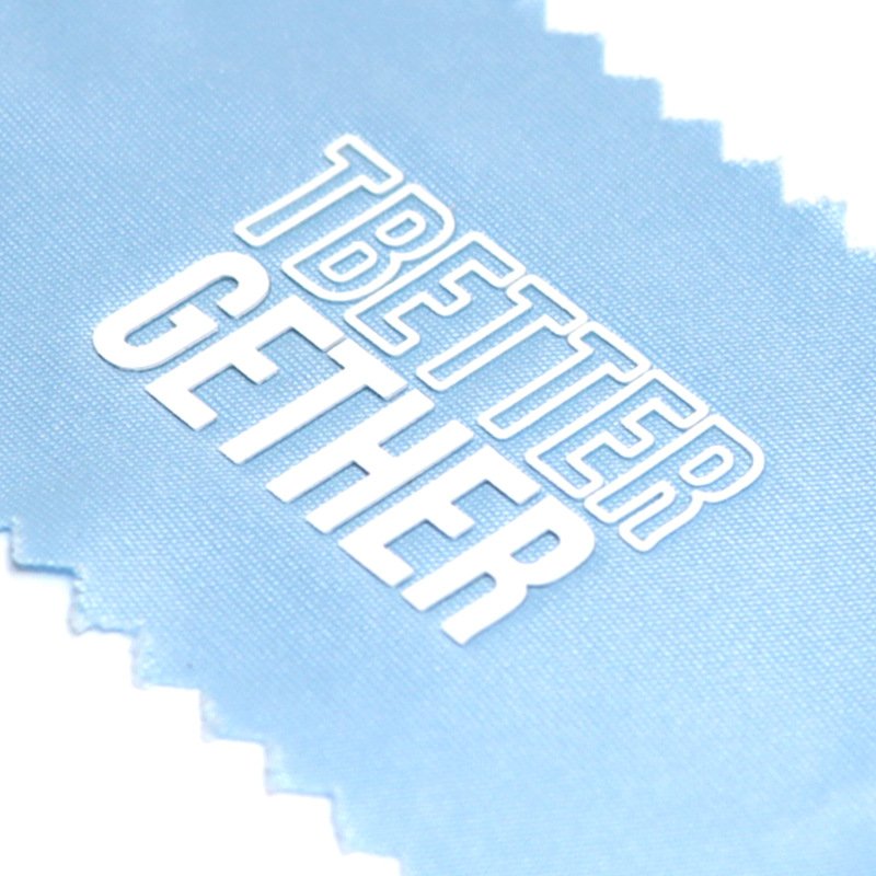 Custom Logo 3D thickness silicone heat transfer printing label heat press labels for T-shirt Hoodie Clothing