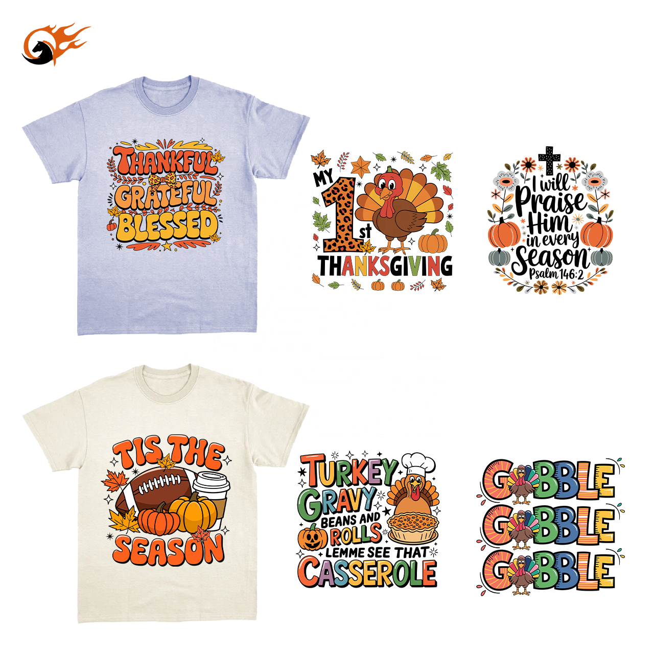 Factory wholesale plastisol customized Christmas heat press sticker transfer printing vinyl custom DTF heat transfer for t-shirt