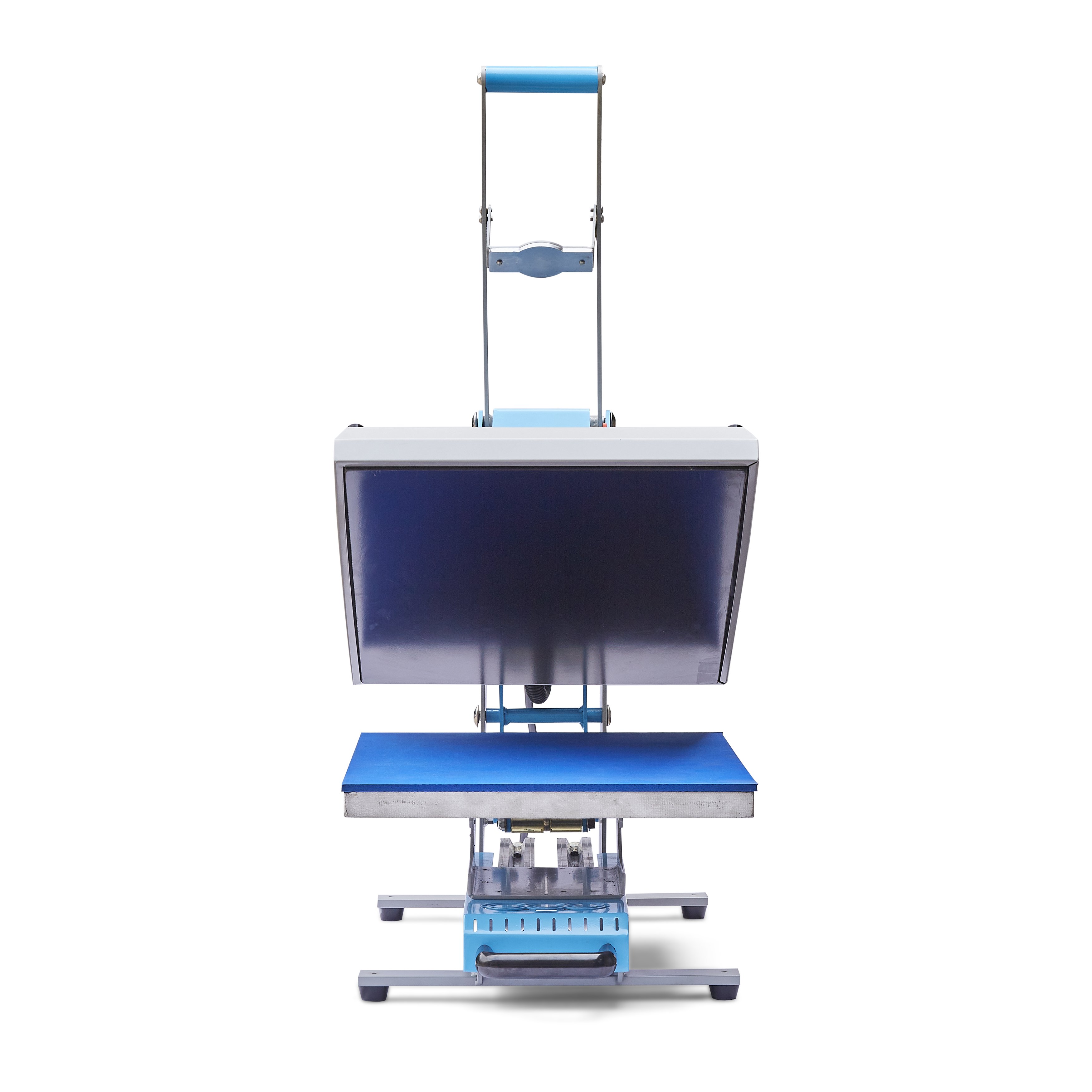 A new electric auto open magnetic T shirt sublimation heat press machine label transfer machine 40x60cm