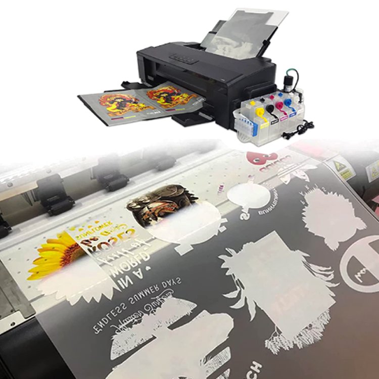 Custom Screen Print Single-sided Matte Film Screen Print Heat Dtf Heat Transfers For T-shirts