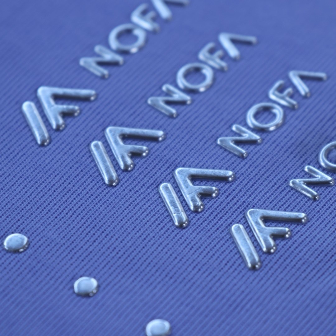 3d embossed logo iron-on clothes hat rubber badge silicone heat transfer patch