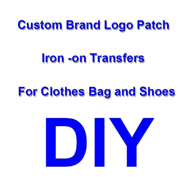 Custom made chenille embroidery patch brand logo shoes, hats, bags, heat transfer printing silicone patch clothing accessories