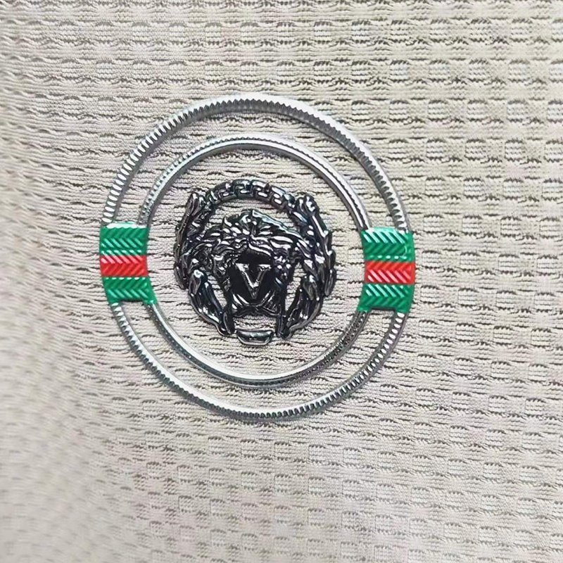 Heat Transfer Stickers Embossed TPU Wholesale Custom 3D PVC High-frequency Golden Pp Bag Garment Labels Sustainable Custom Color