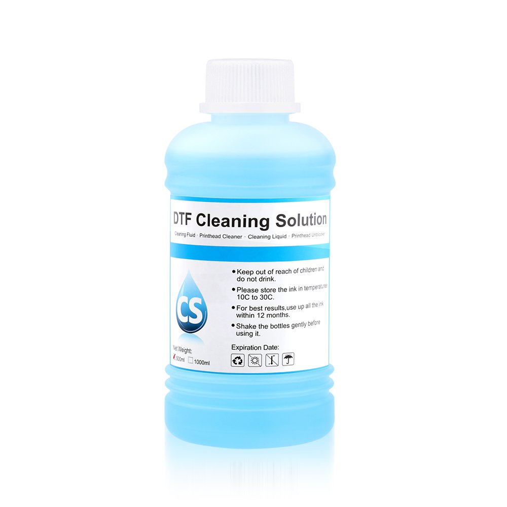 Supercolor 1000 ML/Bottle Highly Effective Cleaning Fluid For DTF Ink Film Transfer Liquid For Cotton Tshirt
