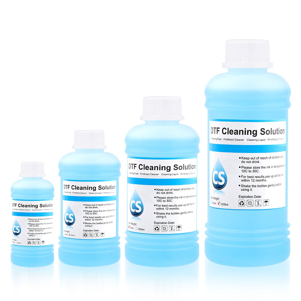 Supercolor 1000 ML/Bottle Highly Effective Cleaning Fluid For DTF Ink Film Transfer Liquid For Cotton Tshirt