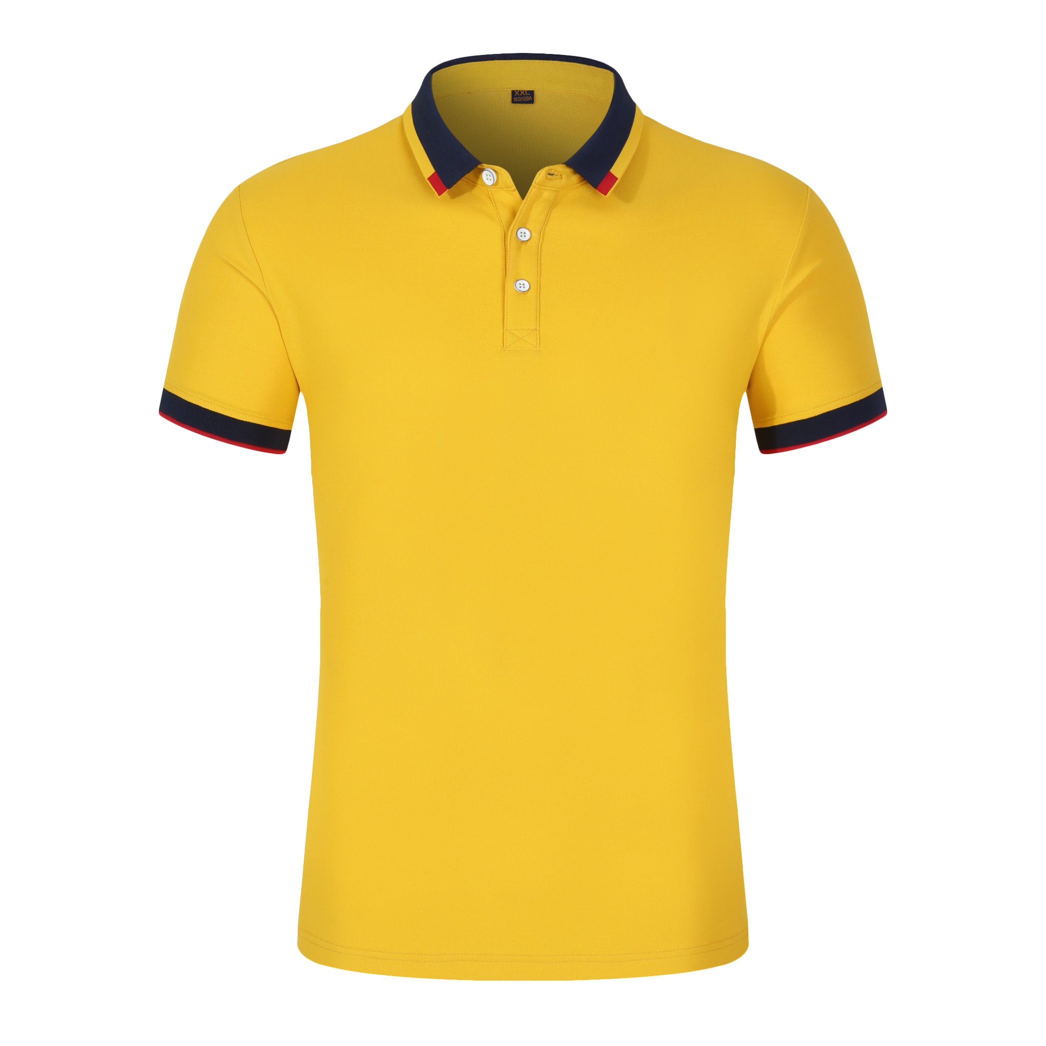 Manufacturer Elastic Eyelets Fabric 100% Cotton Polyester Pure Color Heat Transfer Printed Custom Design Best Mens Polo T Shirt