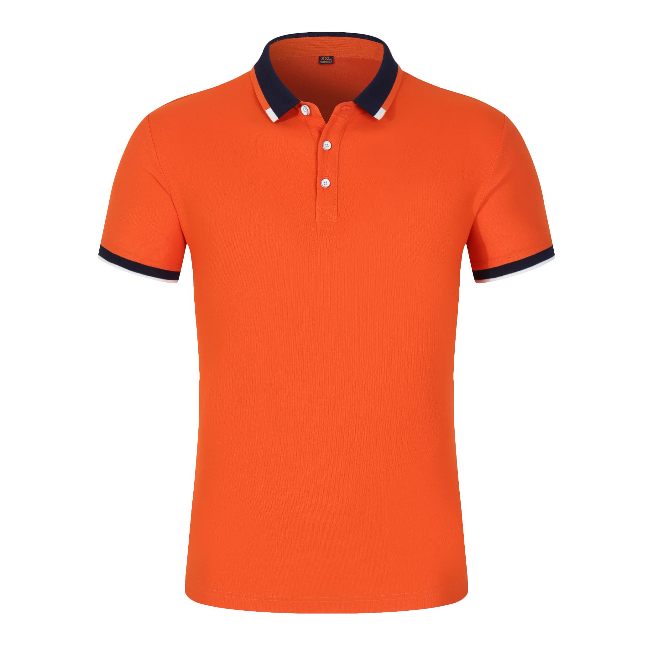 Manufacturer Elastic Eyelets Fabric 100% Cotton Polyester Pure Color Heat Transfer Printed Custom Design Best Mens Polo T Shirt