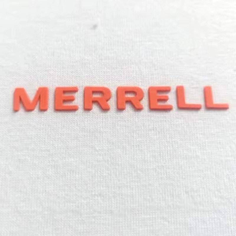 Hot Sales Manufacturer Custom Transfer Printing Rubber Silicone Heat Transfer Label Iron 3D Silicone Transfer Print On t-Shirt