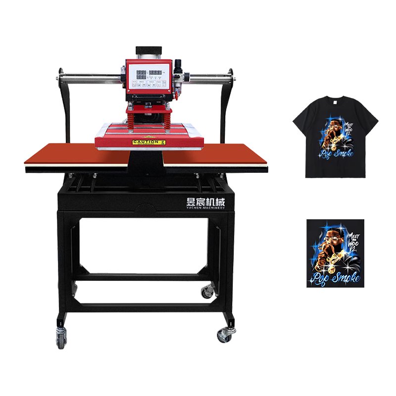 38*38Intelligent Big Size Pneumatic Dual Worktable Heat Press Transfer Machine Heat Press Machine