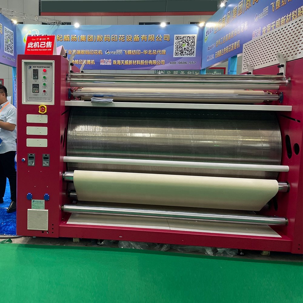 Factory Sublimation Roller Fabrics To Sheet Roll Heat Press Machine Big Size For Sublimation Transfer Printing