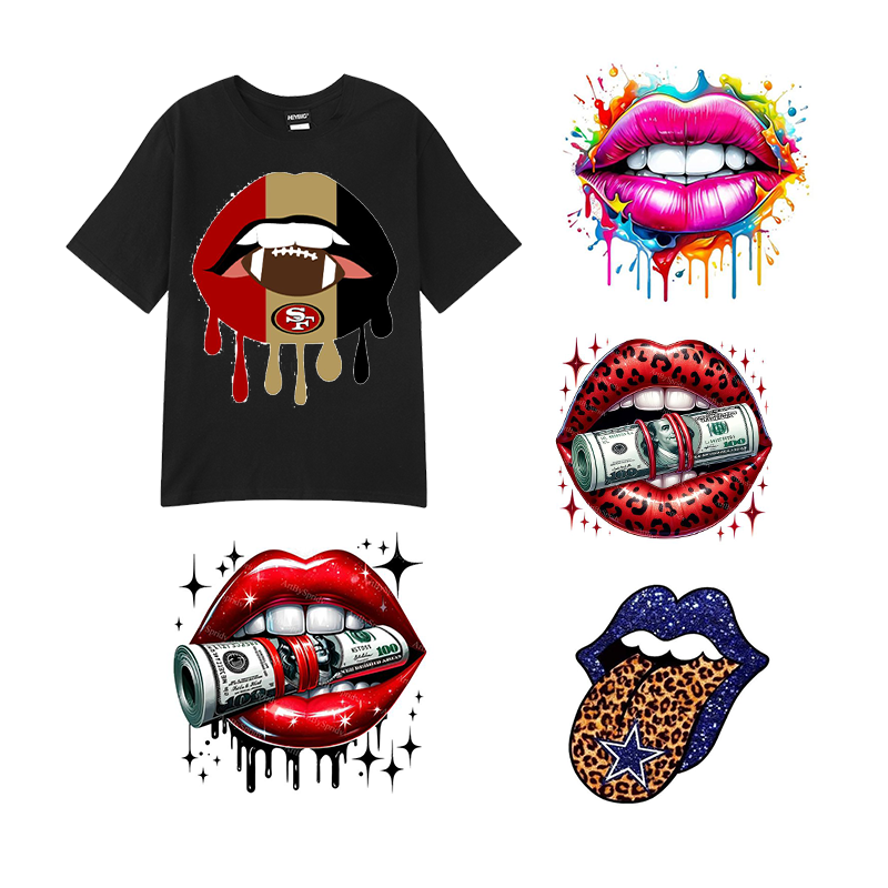 customization print t shirt heat transfer dtf logo sticker screen print heat transfers dtf heat transfer designs for t shirt