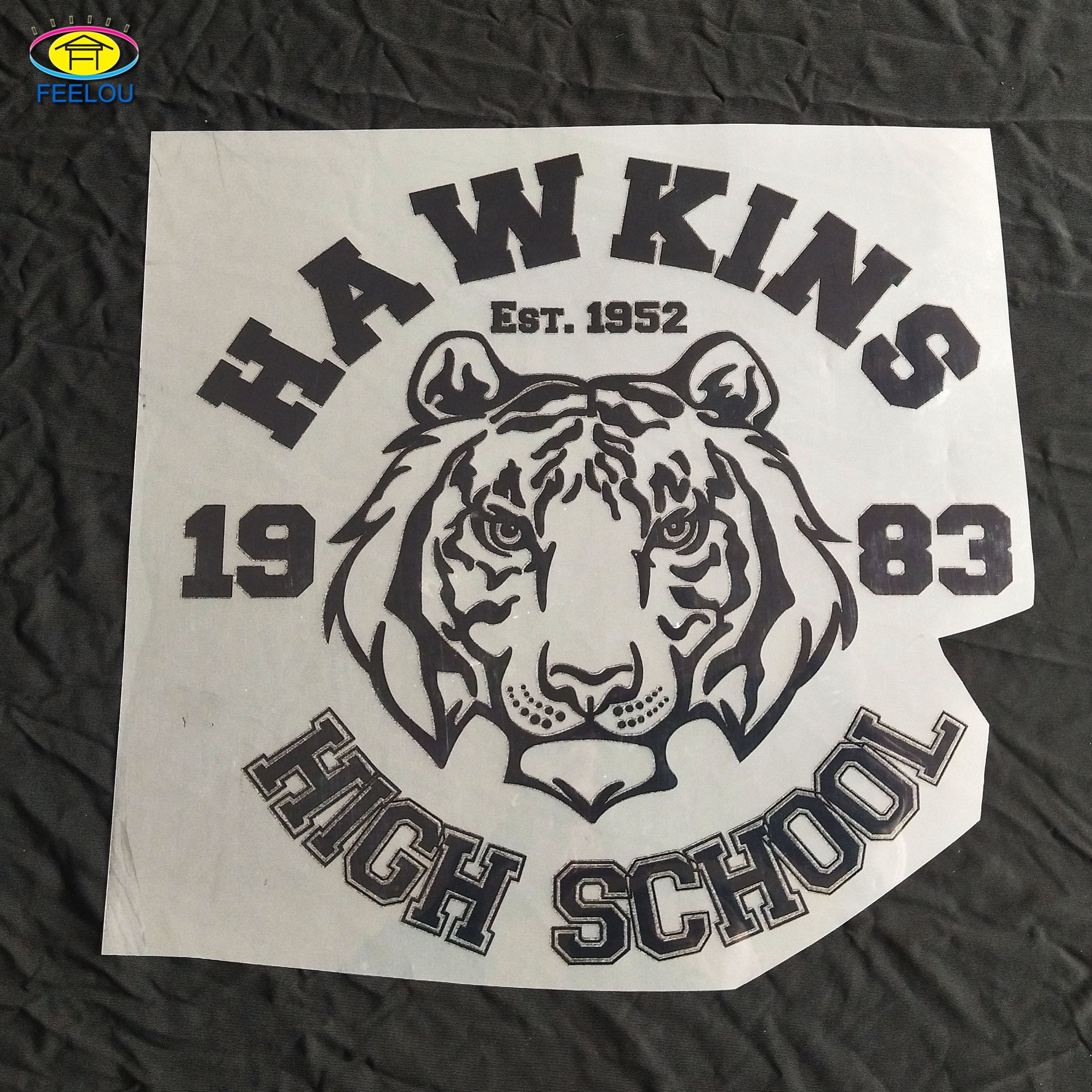 Plastisol vinyl heat transfer printing for clothing t-shirt
