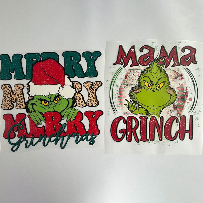 Christmas Latest Design Personalized Customized Shirt Transfer Printing Dtf Heat Transfer fot t-shirt