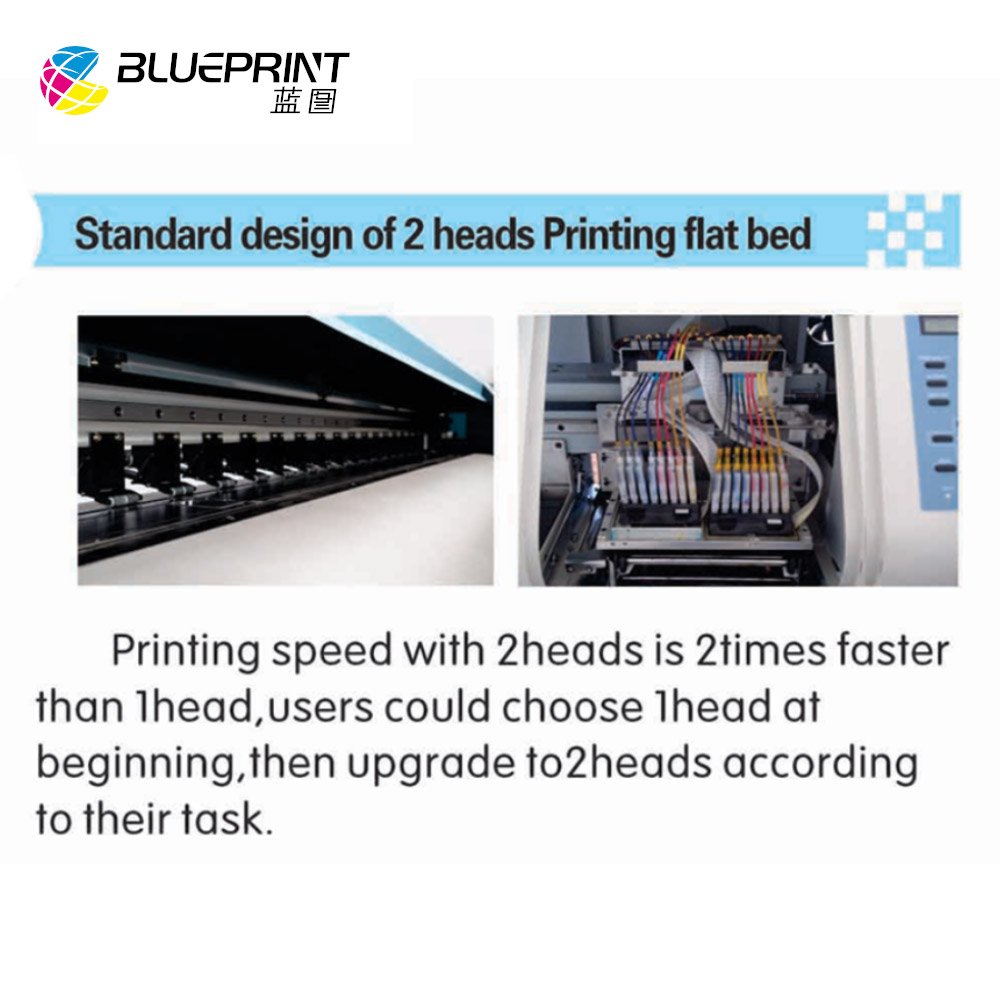 BLUEPRINT Brand new digital eco solvent blue print printing machine wall printer machine