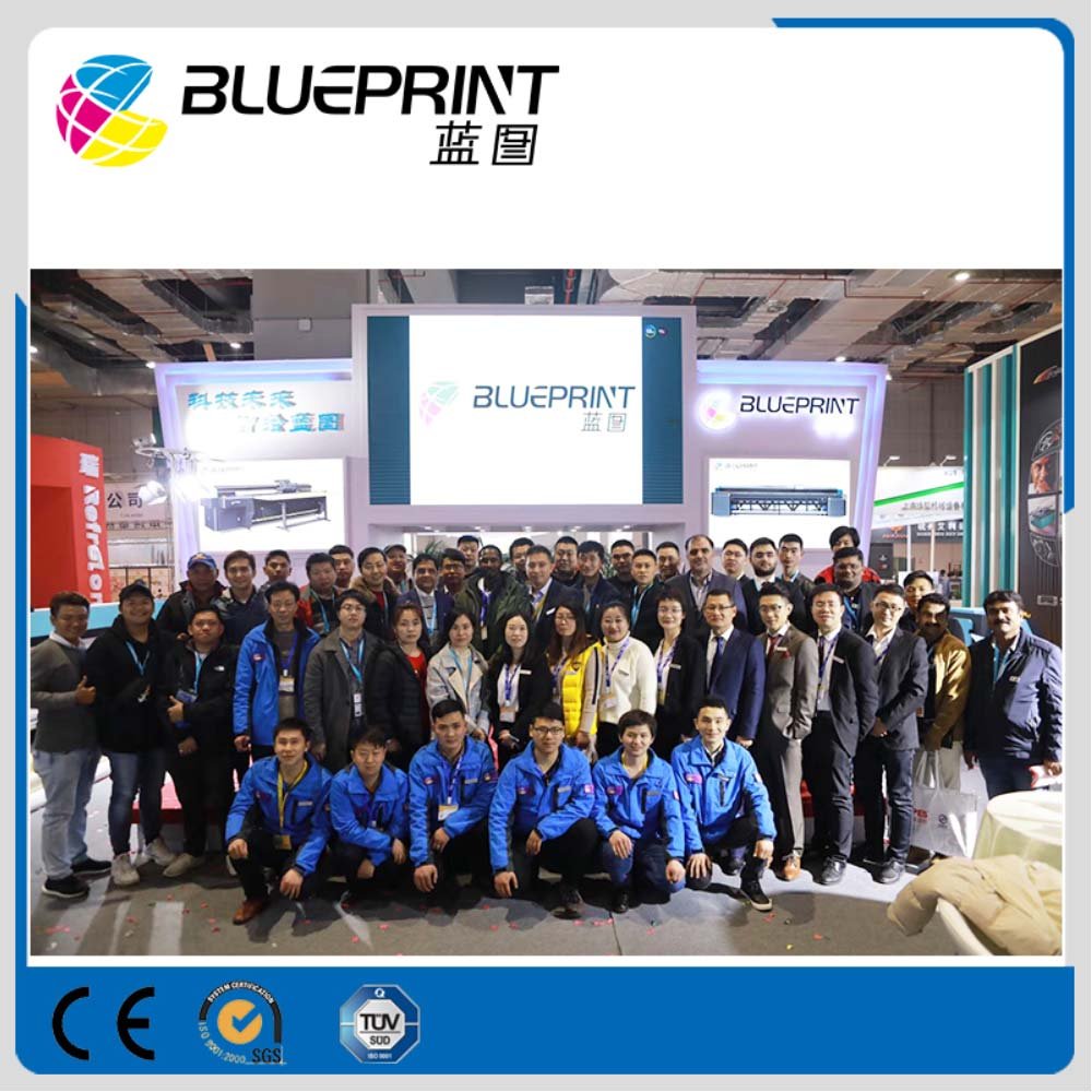 BLUEPRINT Brand new digital eco solvent blue print printing machine wall printer machine