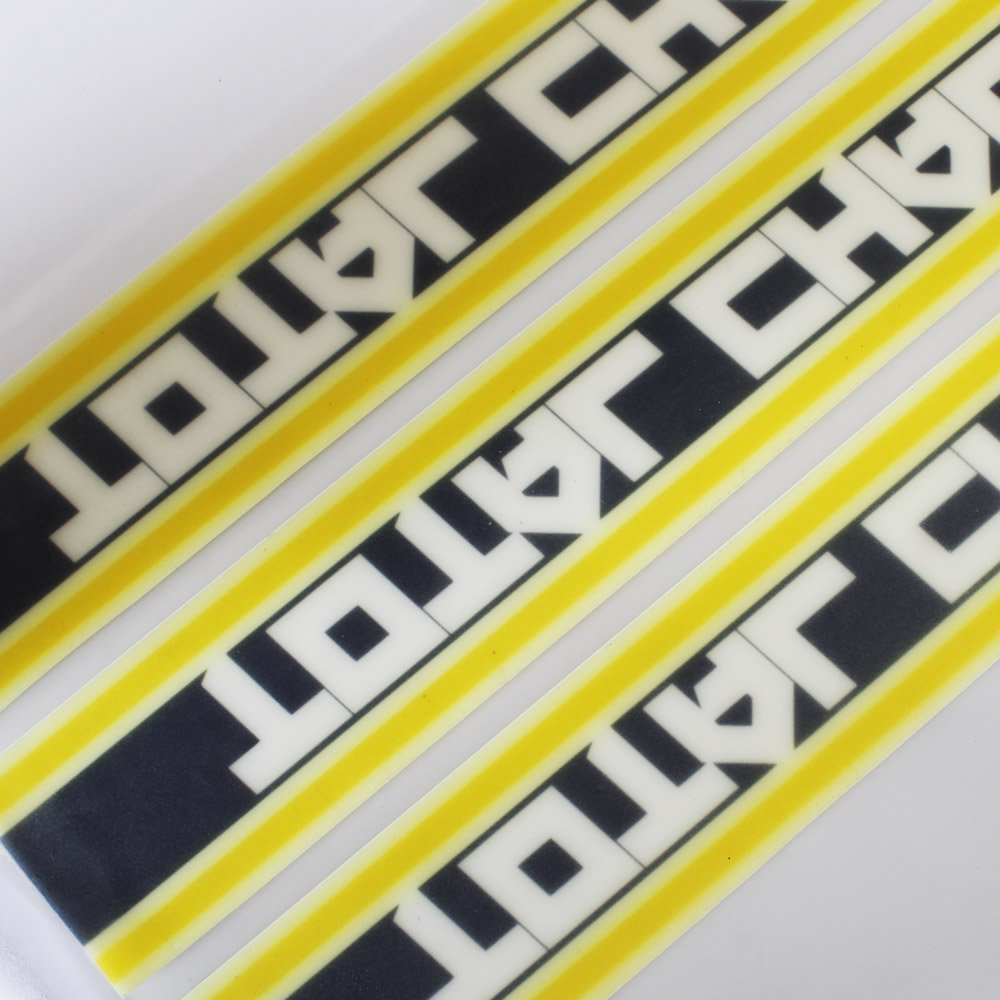 Custom 3D silicone heat transfer iron on transfer for t-shirts