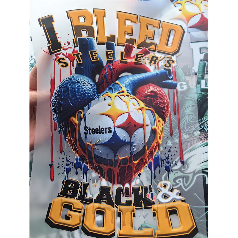 Factory wholesale Dtf Transfers Designs heat transfer vinyl Ready To press Custom Print Transfer For Clothing