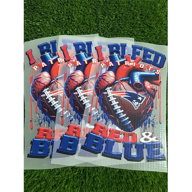 Factory wholesale Dtf Transfers Designs heat transfer vinyl Ready To press Custom Print Transfer For Clothing