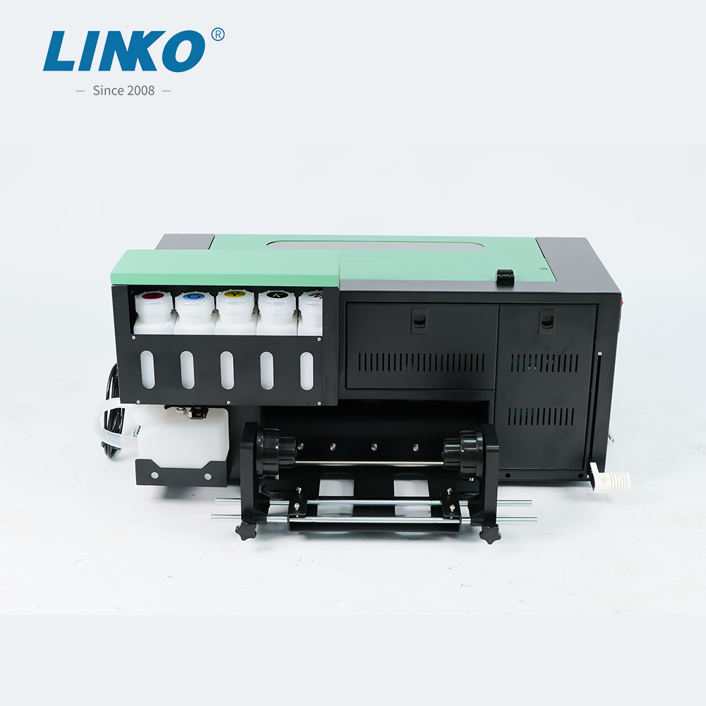 LINKO Dual i1600 A3 DTF Printer 12'' Automatic T-Shirt Printing Machine Pigment Ink Multicolor New Improved 320mm Print