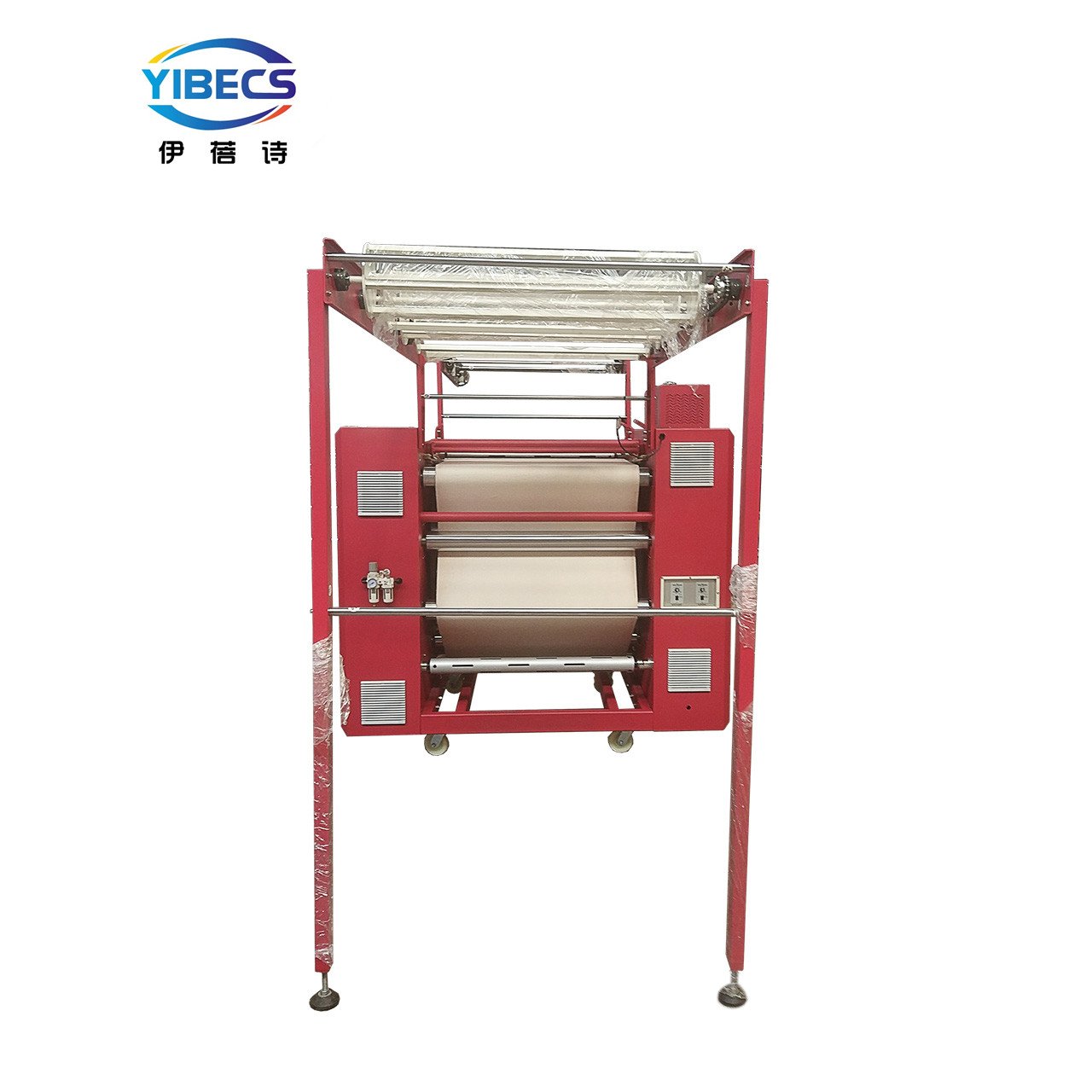 Reliable Quality Economic Calander Printing Calendar Lanyard ribbon Rotary Heat Press Transfer Roller Machine
