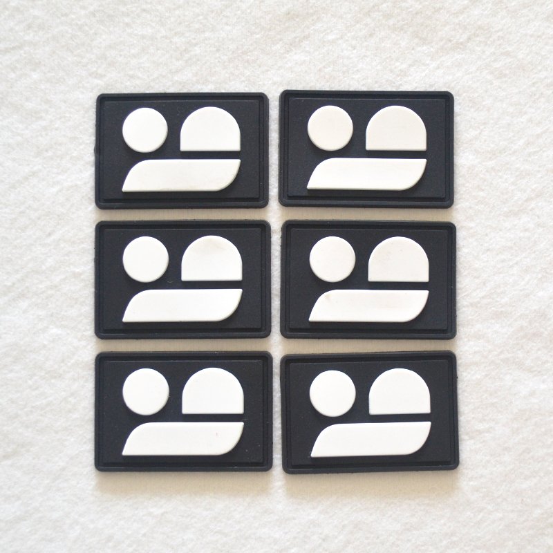 Custom 3D Iron On Patch Rubber PVC TPU Silicone LOGO T-shirt Thermal Clothing Heat transfer Labels printing