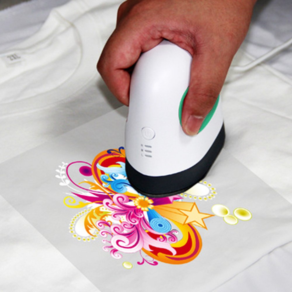 Electric mini heat press machine Small Mini Handheld Heat Transfer Printing Machine Hot Stamping Machine for t shirt bag cloth