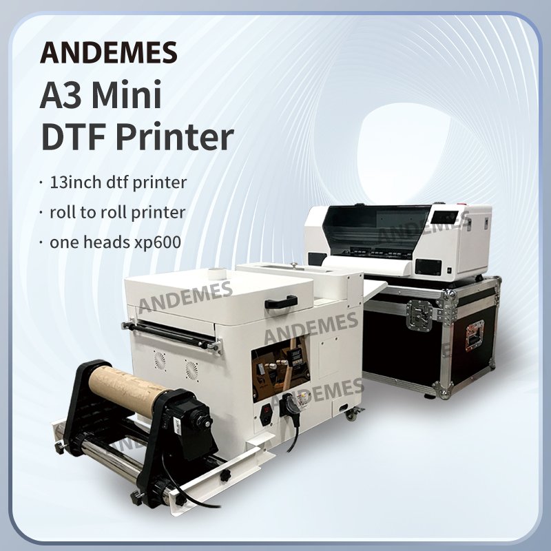 A3 13inch desktop mini clothes printing machine xp600head dtf printer Hoson board for small business