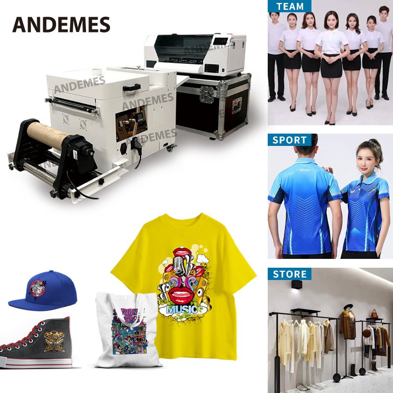 A3 13inch desktop mini clothes printing machine xp600head dtf printer Hoson board for small business