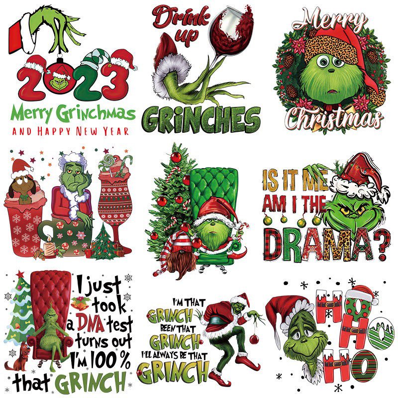Custom DTF/DTG Full Color Screen Printing Iron on Sticker Logo Heat Transfer Used for T-Shirts