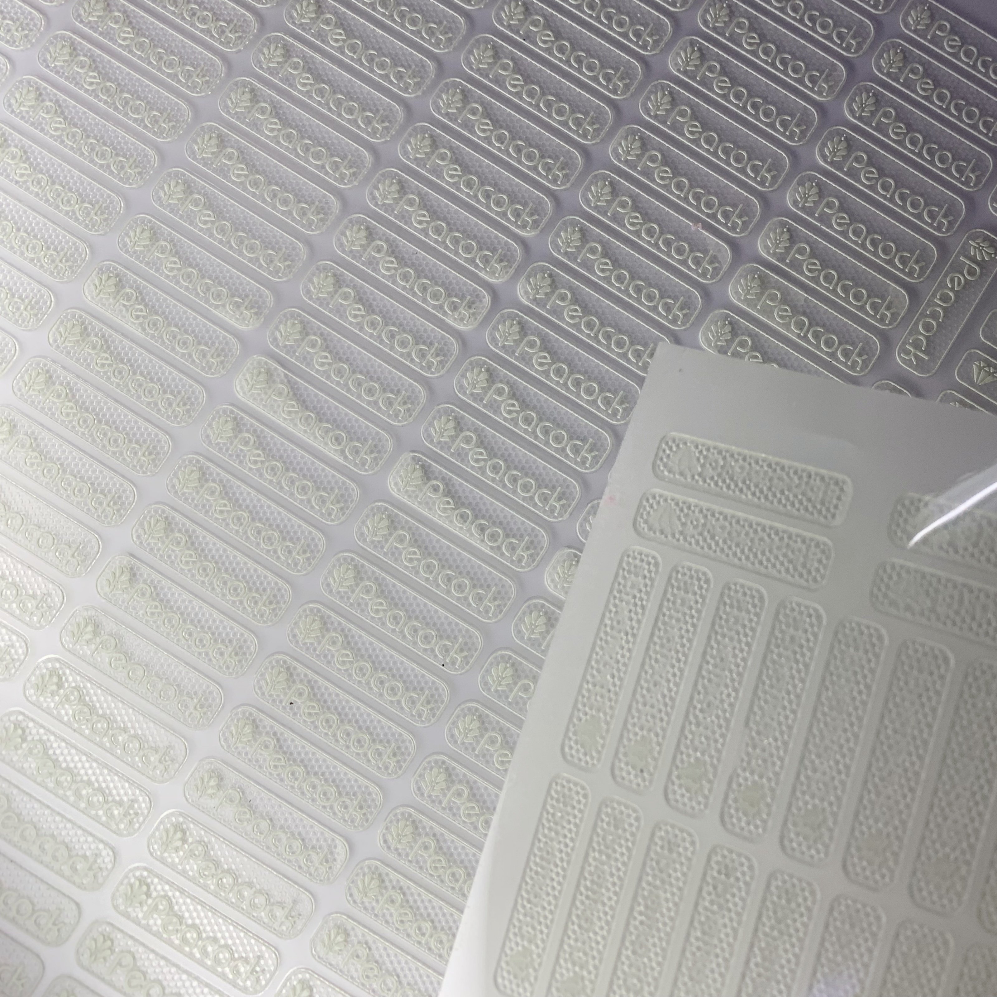 Wholesale 3d heat transfer label silicone thermal transfer printing for Clothes