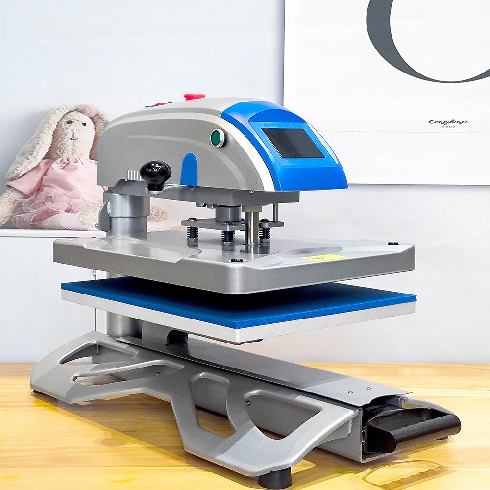 16x20 Heat Platen Electric Automatic T Shirt Heat Transfer Printing Machine Swing Away Heat Press Machine