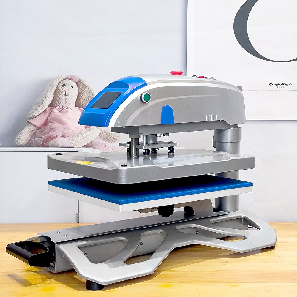 16x20 Heat Platen Electric Automatic T Shirt Heat Transfer Printing Machine Swing Away Heat Press Machine