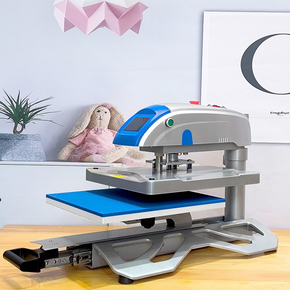 16x20 Heat Platen Electric Automatic T Shirt Heat Transfer Printing Machine Swing Away Heat Press Machine