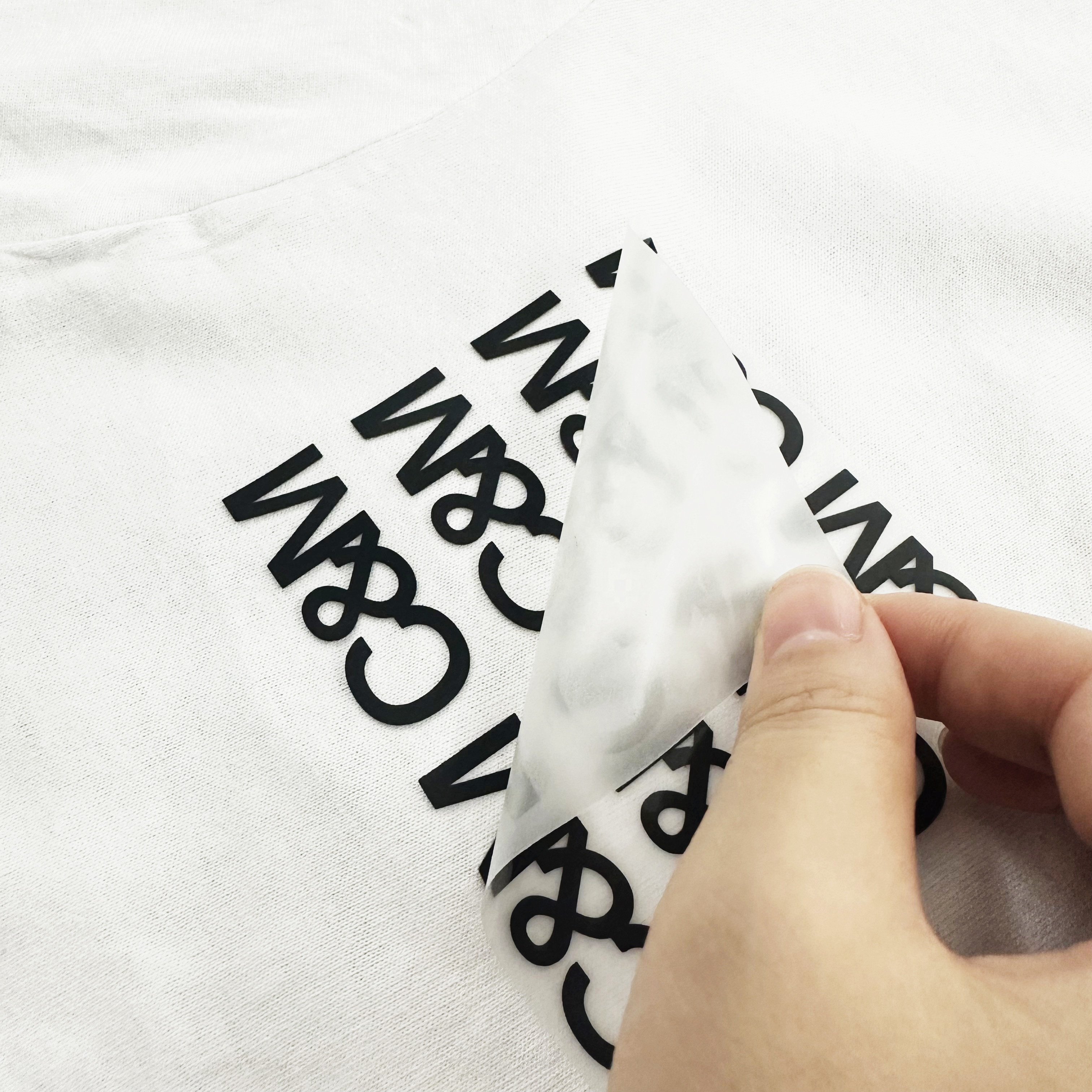 DOY Label High Quality Heat Transfer Tag Maker Custom big Letter Logo Thick Plate Heat Transfer for T-Shirt