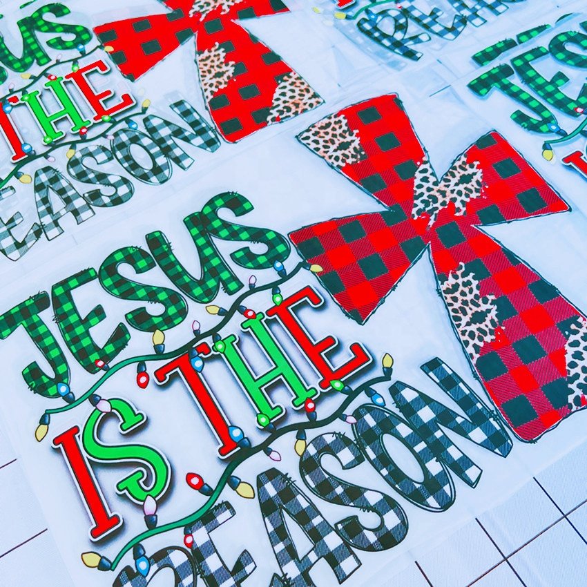 Wholesale halloween dtf transfers designs Christmas dtf transfers print plastisol iron on transfer sheets for shirts