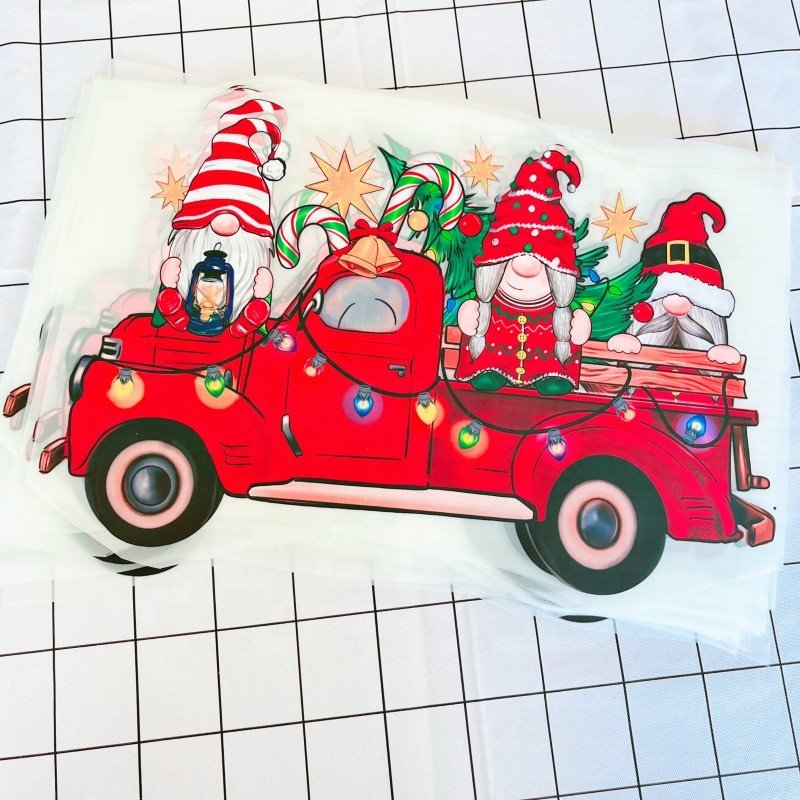 Wholesale halloween dtf transfers designs Christmas dtf transfers print plastisol iron on transfer sheets for shirts