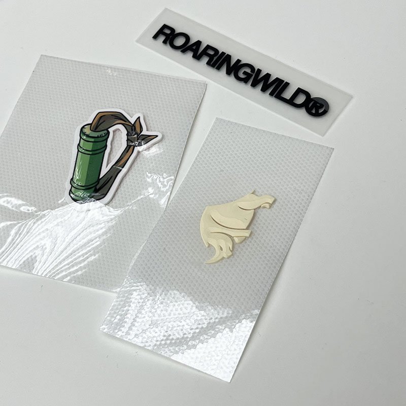 Custom 3d Embossed Patch Tpu Patch Soccer Rubber Logo Transfer Printed T-shirt Printing Label For Garment