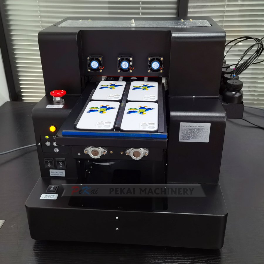 A4 Automatic UV/DTF Flatbed Printer L805 UV Printing Machine UV DTF Transfer Sticker Print For Acrylic Metal Wood