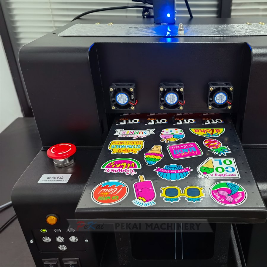 A4 Automatic UV/DTF Flatbed Printer L805 UV Printing Machine UV DTF Transfer Sticker Print For Acrylic Metal Wood