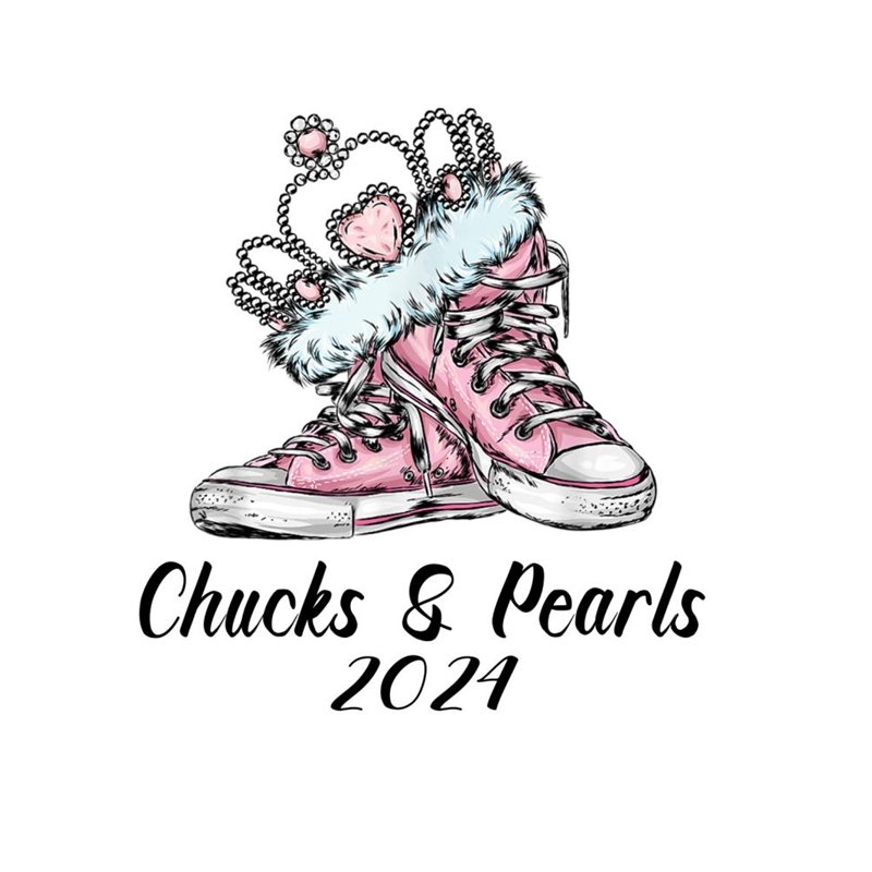 Election Chucks and pearls Transfer DTF Print Heat Transfer Custom Tshirt DTF Transfers Ready to Press Iron on Sticker Design