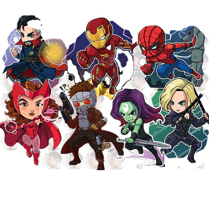 The Avengers Marvel Thor Hulk Ant-Man Captain America Vinyl Patch Dtf Heat Transfer Screen Print Dtf Transfers for Clothing