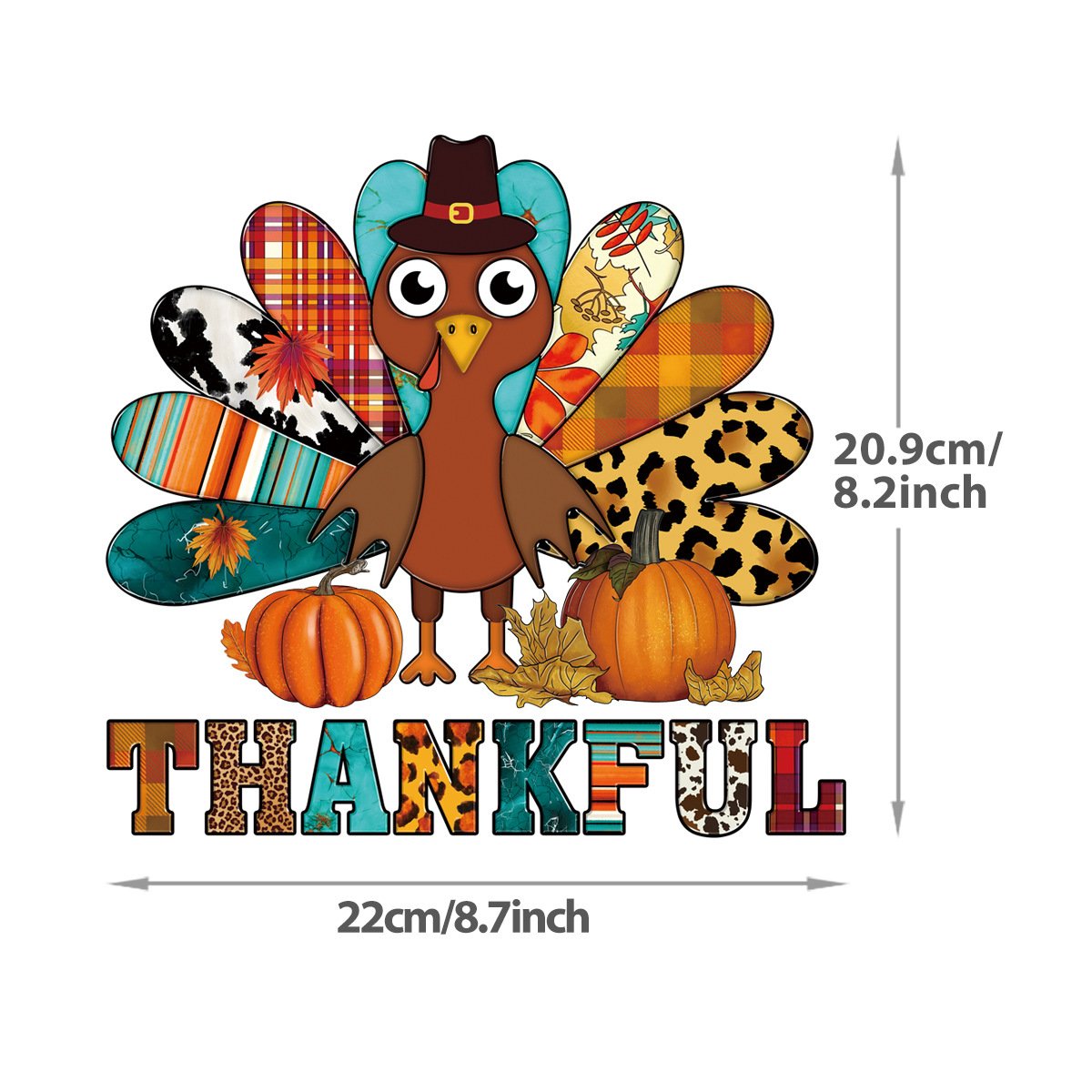 New Design Thanksgiving Screen Print Transfers Plastisol Ink Ready to Press Heat Transfer Designs Iron on Transfer for Clothes