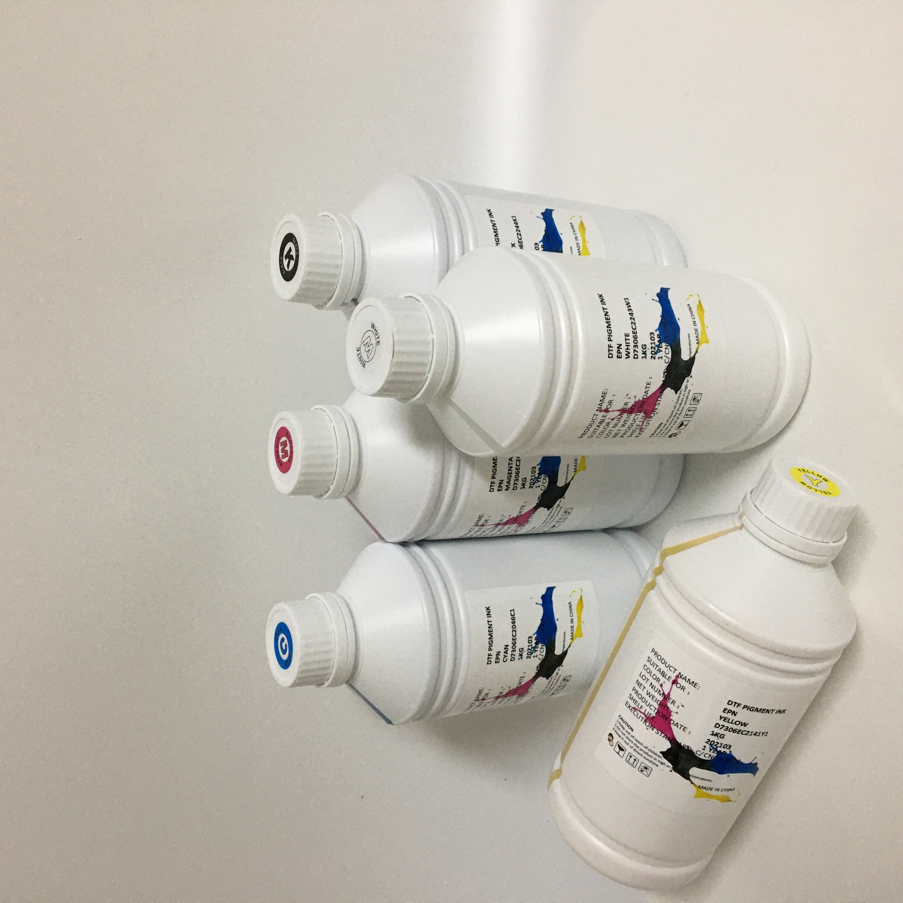 2024 New PET Film Transfer PET Pigment Ink DTF Ink For Epson 4720 XP600 TX800