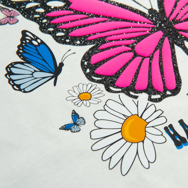 EYD Custom Iron On Heat Transfer Embroidery Patches Rhinestone T Shirt Hoodie Logo Heat Transfer Printing