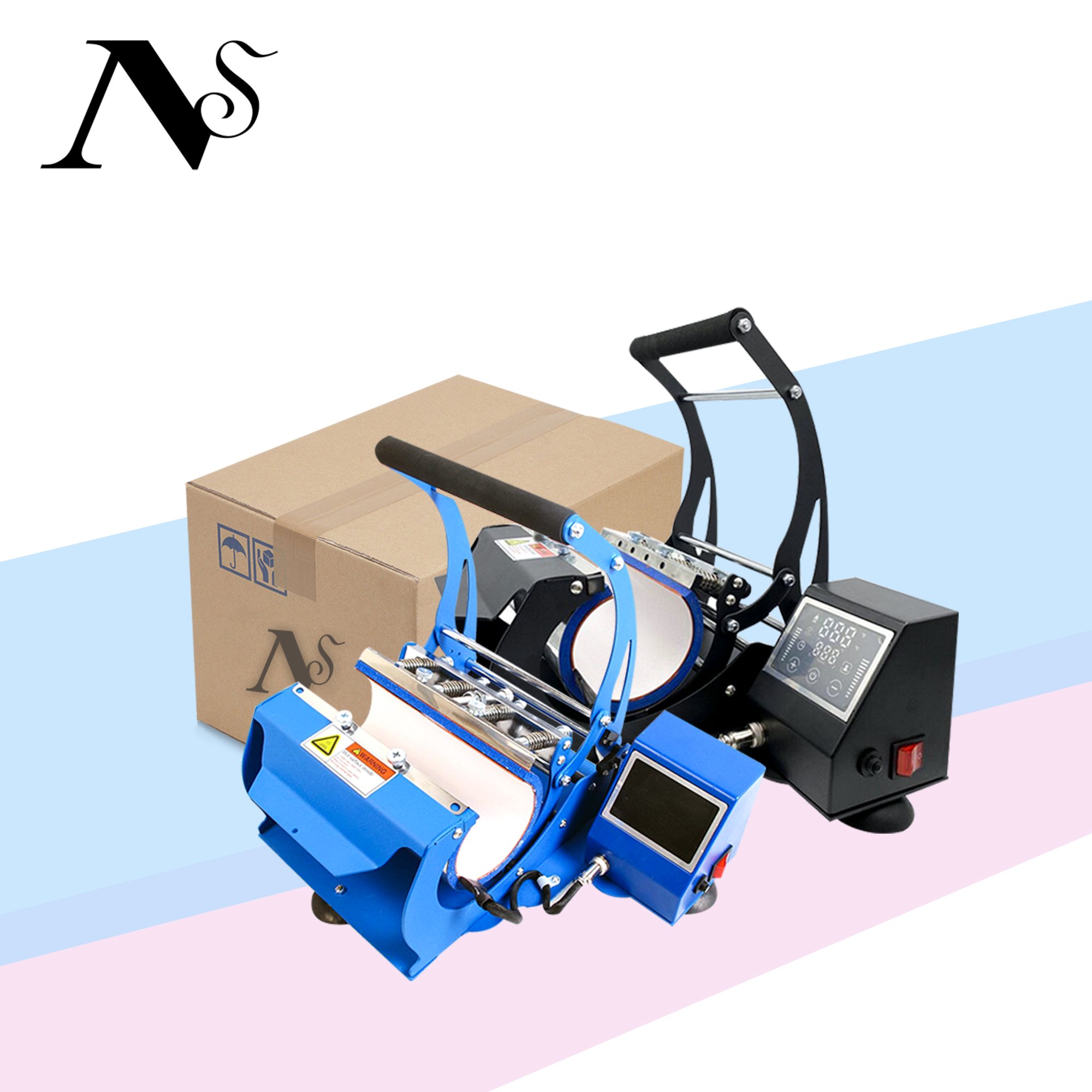 USA Warehouse Tumbler Press 20 oz 30 oz Sublimation Machine Printing Skinny Tumbler Heat Press Machine Sublimation Mug Press
